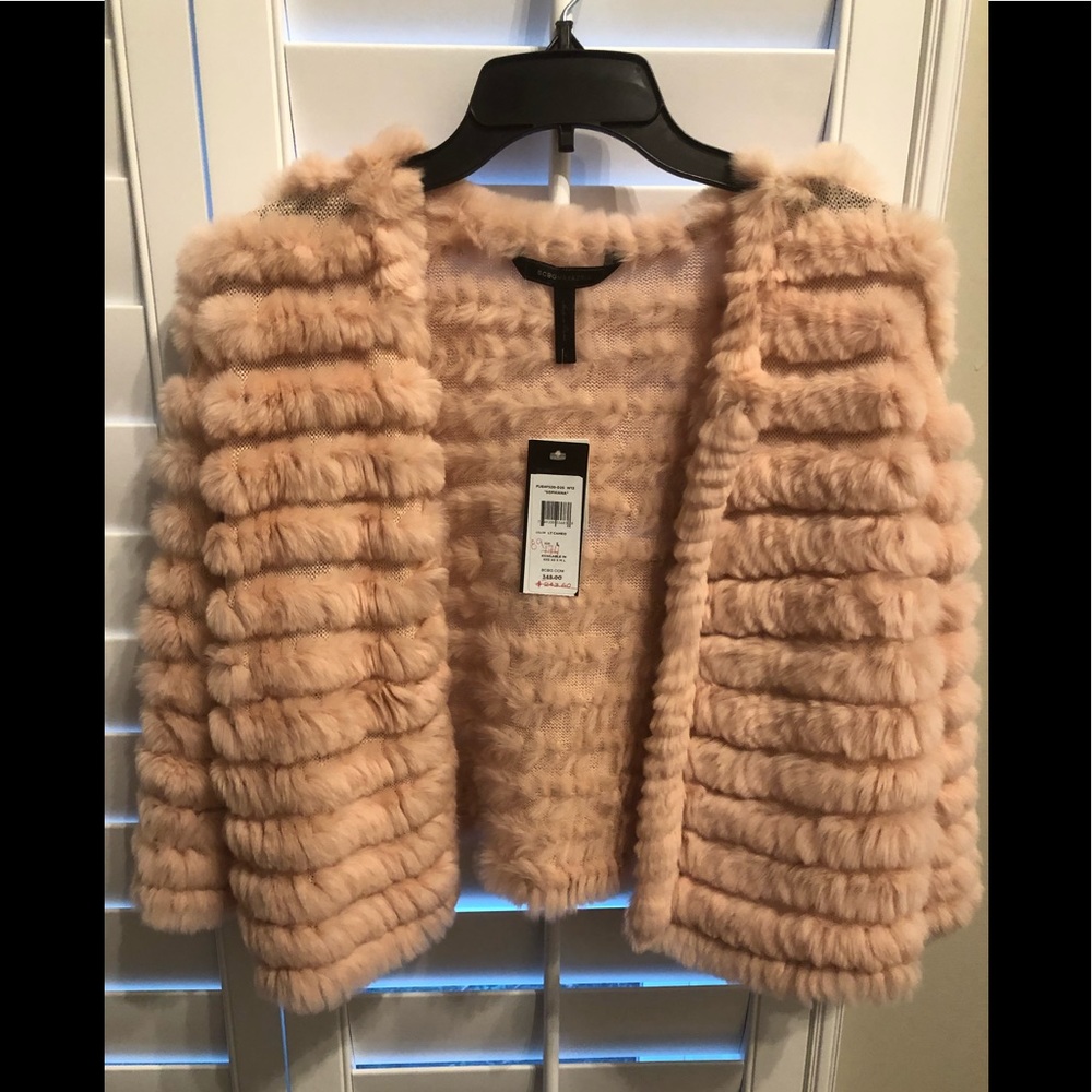 BCBG Fur Jacket